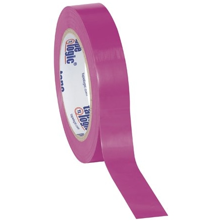 Tape Logic 1'' x 36 yds. Purple Tape Logic Solid Vinyl Safety Tape, 48PK BUY00016188